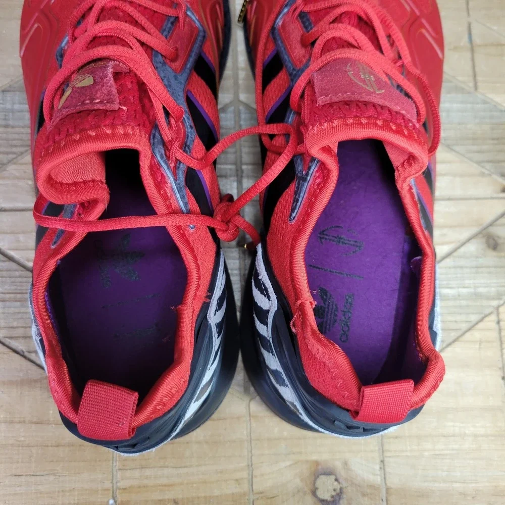 Adidas ZX 2K Boost Jalen Ramsey Shoes Mens Size‎ 11.5 Red Black Survival Is Rare